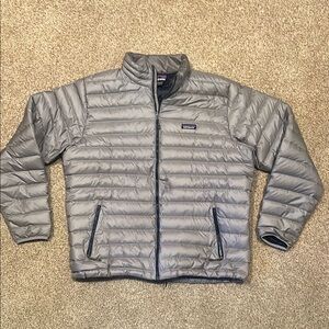Patagonia Gray Puffer Jacket